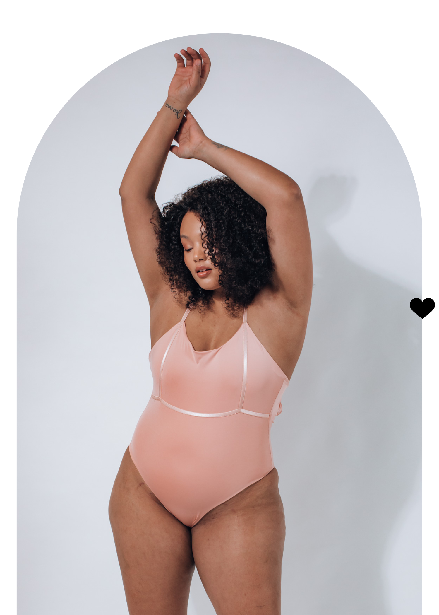 Lovers Petal Pink Hi Waisted Thong